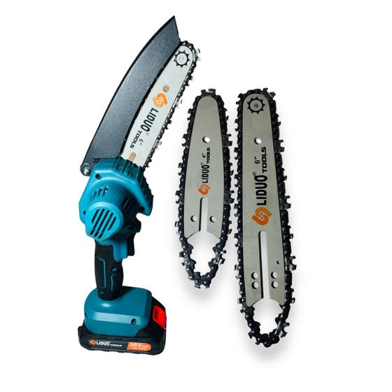 Mini Motosserra Eletrica Portatil Bateria 36v Recarregável Menor preço em Mini Motosserra Eletrica Portatil Bateria 36v Recarregável