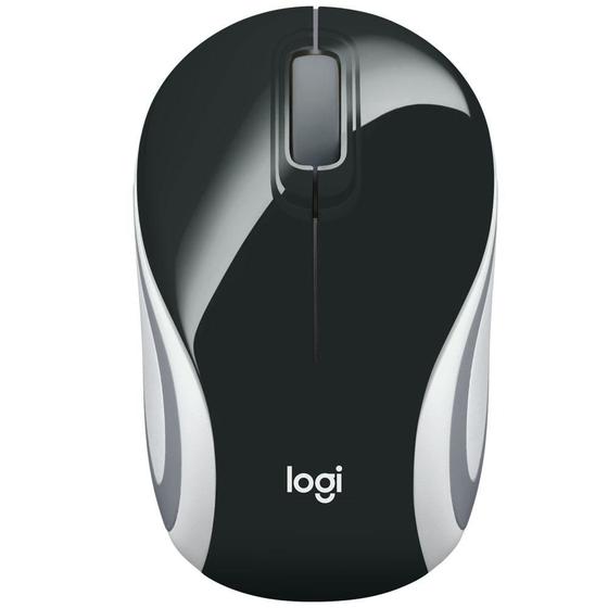 Imagem de Mini Mouse Logitech Sem Fio 1000Dpi Preto - M187