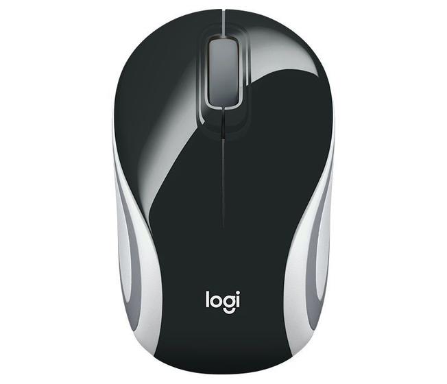Mini Mouse sem Fio USB para Notebook Logitech M187 Preto Menor preço em Mini Mouse sem Fio USB para Notebook Logitech M187 Preto