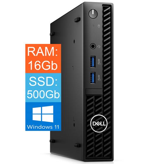 Imagem de Mini Pc Dell Core i5 12 Geração DDR4 16Gb SSD 500Gb Optiplex