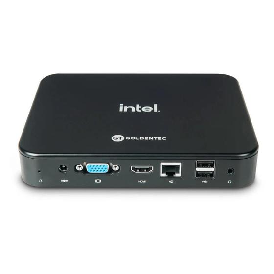 Imagem de Mini PC Intel Celeron Dual Core, 4GB, 64GB, Windows 11 Home  Goldentec