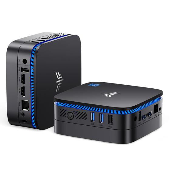 Mini PC KAMRUI AK1 PRO - Windows 11, 8GB RAM, 256GB SSD, Celeron N5105 Imagem de Mini PC KAMRUI AK1 PRO - Windows 11, 8GB RAM, 256GB SSD, Celeron N5105