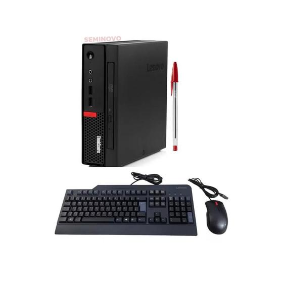 Imagem de Mini PC Lenovo ThinkCentre M910 I5 7 8GB SSD240 +TECL/MOUSE