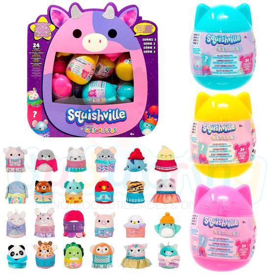 Imagem de Mini Pelúcia Squishmallows Squishville Surpresa Colecionável - Jazwares WTC