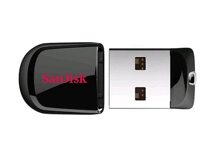 Imagem de Mini Pen Drive 8GB SanDisk - Cruzer Fit USB 2.0