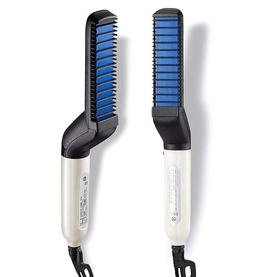 Mini Pente Elétrico Chapinha Modelador Alisador De Barba E Cabelo Masculino Menor preço em Mini Pente Elétrico Chapinha Modelador Alisador De Barba E Cabelo Masculino