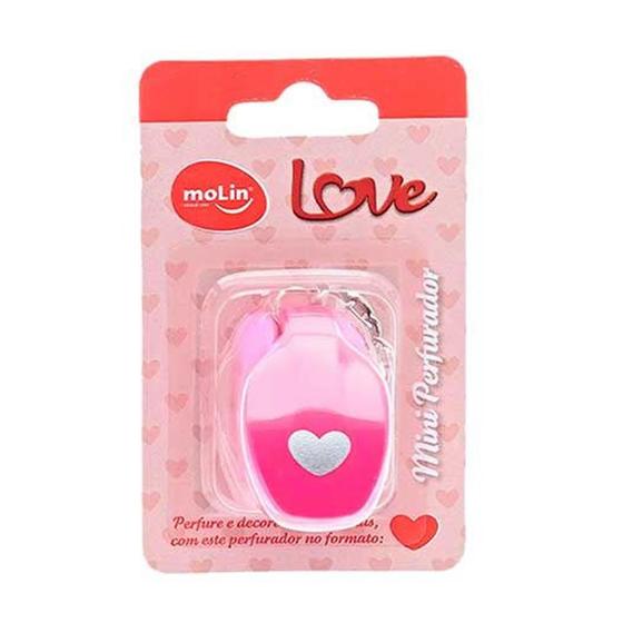 Imagem de Mini perfurador love heart bt c/ 1   molin   17566