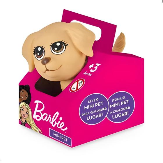 Imagem de Mini Pet Barbie com Casinha Cachorrinho Honey Pupee Original