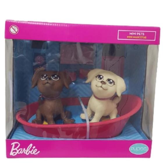 Imagem de Mini Pets Mascotas da Barbie Hora do Banho 3+ 1288 Pupee