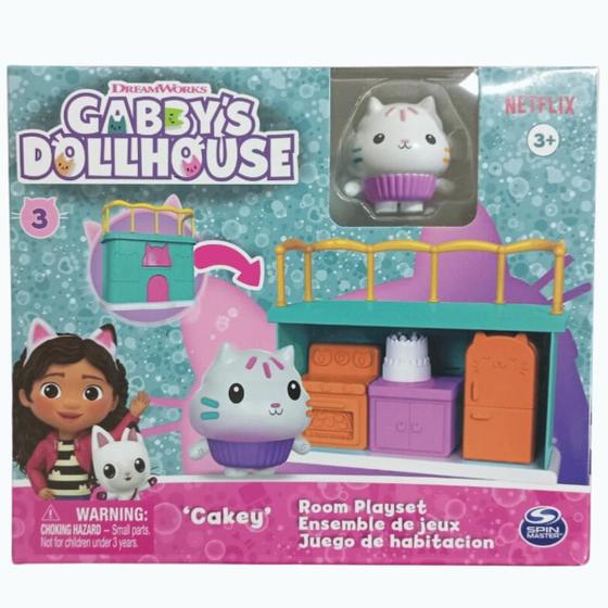 Imagem de Mini Playsets Cozinha do Cakey Gabby Dollhouse Sunny 3970