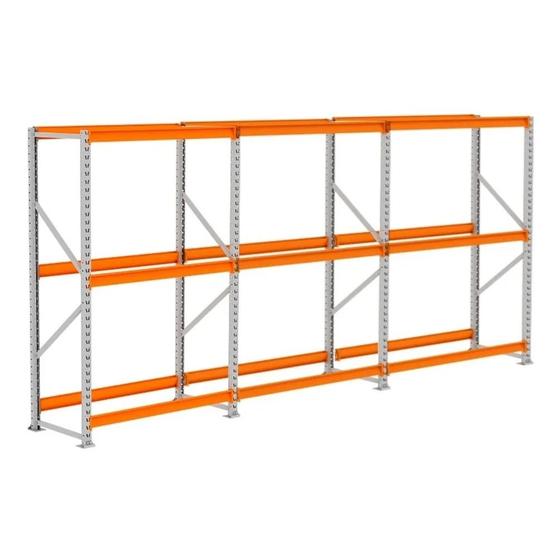 Imagem de Mini Porta Pallet Amapa 180 500kg 3 Nivel S/Bandeja Kit 5,40