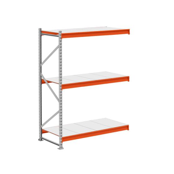 Imagem de Mini Porta Pallet Continuação 250KG Com 3 Longarinas 2,00 X 1,20 X 0,60 Com Bandeja De Madeira - ULTRA Móveis