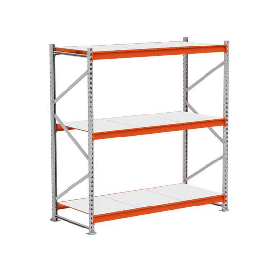 Imagem de Mini Porta Pallet Inicial 500KG Com 3 Longarinas 2,00 X 1,80 X 0,80 Com Bandeja De Madeira - ULTRA Móveis