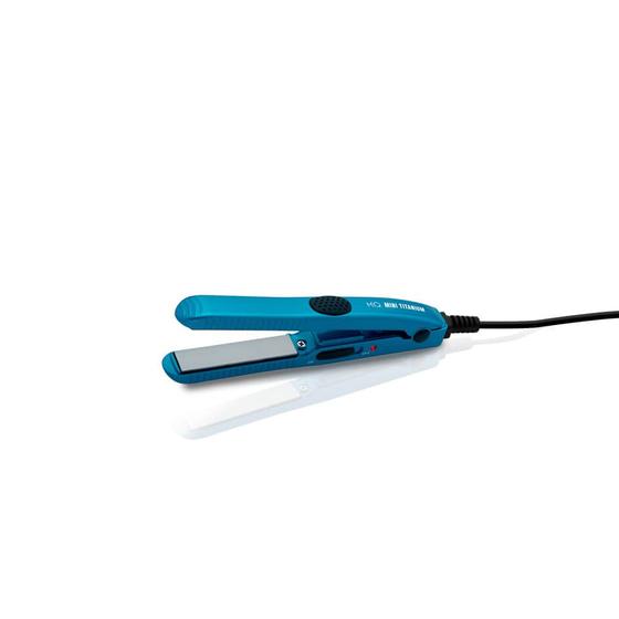Imagem de Mini Prancha de Cabelo MQ Professional Azul Titanium Bivolt