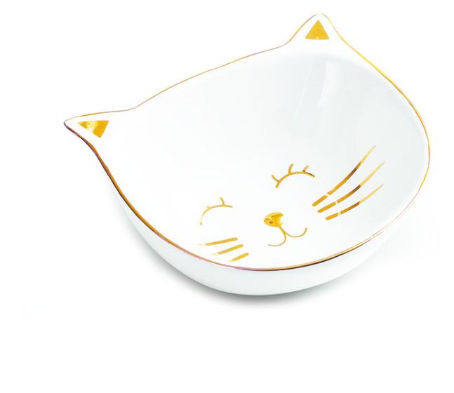 Imagem de Mini prato de gato em cerâmica