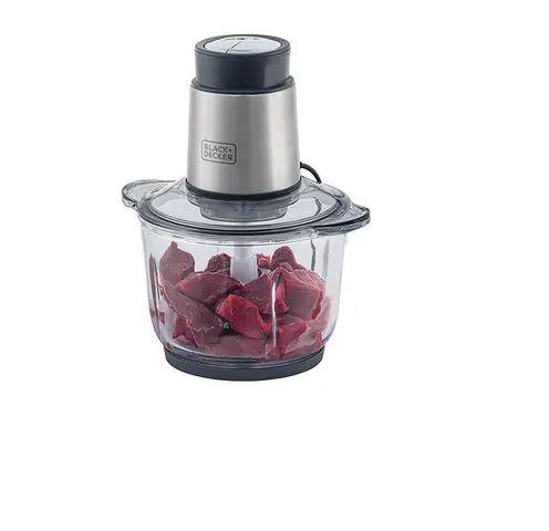 Mini Processador Com Tigela De Vidro Black & Decker MP300G-BR Inox/Cinza Menor preço em Mini Processador Com Tigela De Vidro Black & Decker MP300G-BR Inox/Cinza