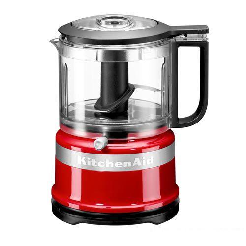 Imagem de Mini Processador de Alimentos KitchenAid Empire Red com 02 Velocidades, Capacidade de 0,8 Litros - KJA03BV