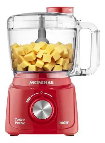 Imagem de Mini Processador de Alimentos Mp-16-R Turbo Pratic 500ml Mondial