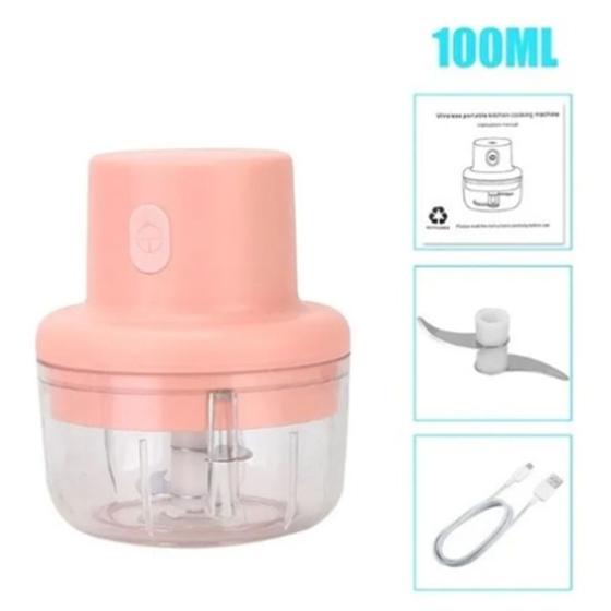 Imagem de Mini Processador Recarregável 100ml com 2 Laminas