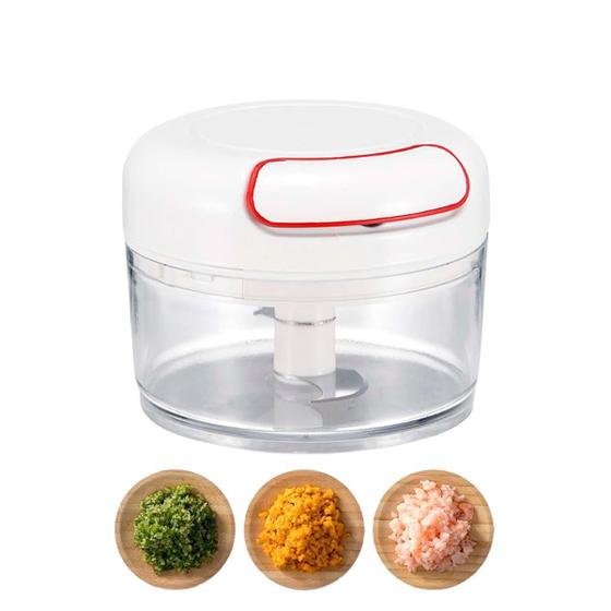 Imagem de Mini Processador Triturador De Alimento 2 Lâminas Inox 200Ml