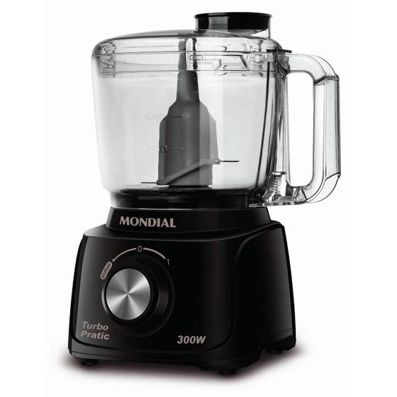 Mini Processador Turbo Pratic Mp-16-B 300W Preto 127V Menor preço em Mini Processador Turbo Pratic Mp-16-B 300W Preto 127V