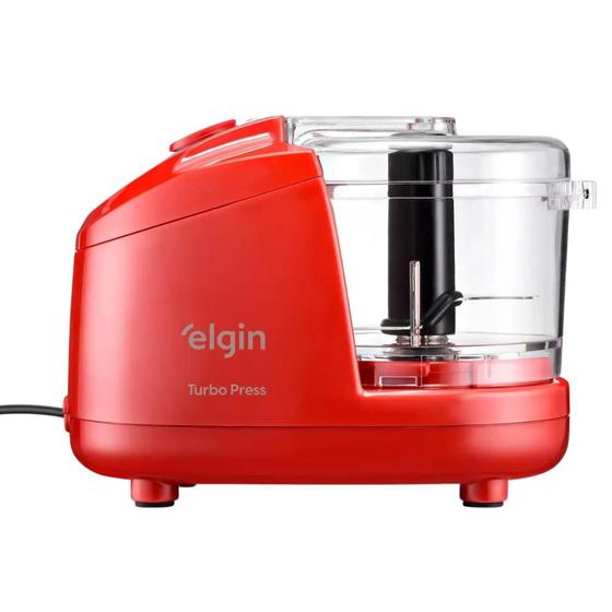 Imagem de Mini Processador Turbo Press Vermelho ELGIN - 220v