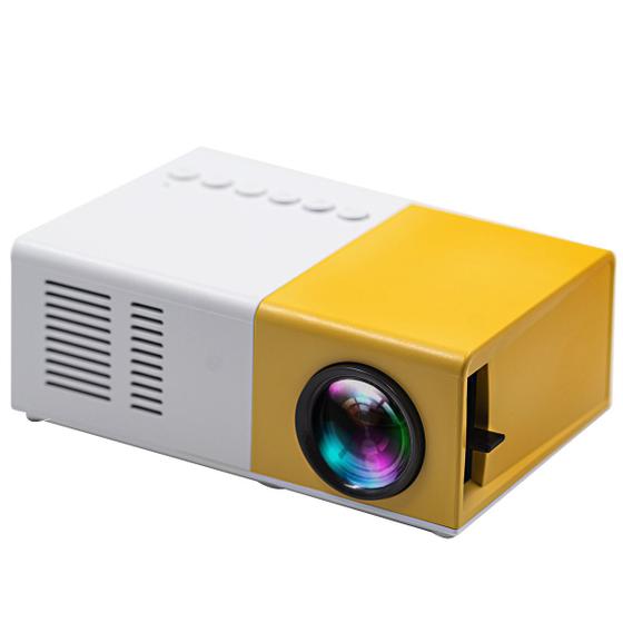 Mini Projetor Portátil Led 1080p 400-600 Lúmens LCD HZ-YG300 Menor preço em Mini Projetor Portátil Led 1080p 400-600 Lúmens LCD HZ-YG300