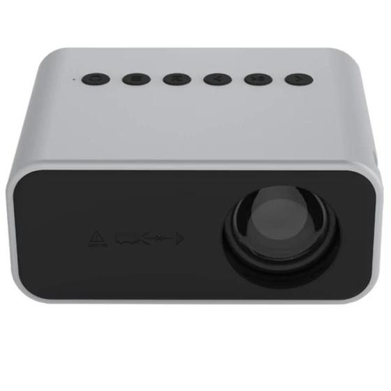 Mini projetor portátil para home theater, t500, 1920x1080p, 80 lúmens, led, hd, digital, com controle remoto e adaptador é boa?