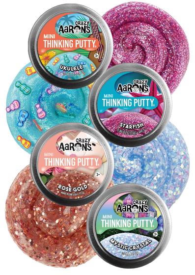 Imagem de Mini Putty Crazy Aaron's Mystical Crystal - Pacote com 4