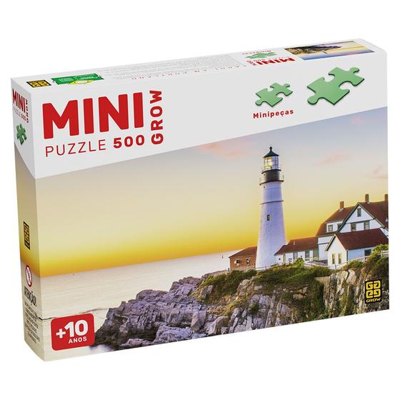 Imagem de Mini Puzzle 500 peças Farol em Portland