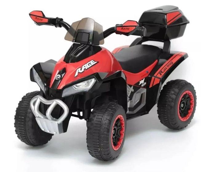 Mini Quadriciclo Moto Elétrica Infantil Importway Vermelho 6v Menor preço em Mini Quadriciclo Moto Elétrica Infantil Importway Vermelho 6v
