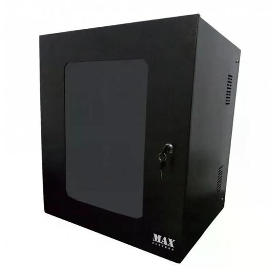 Rack For Min Max Mini Rack 19 Max Eletron 12u x 470mm Preto - Rack Organizador para CFTV ...