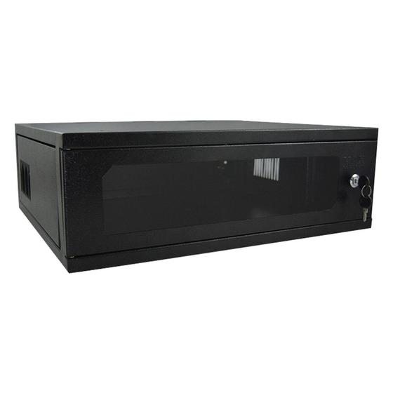 Imagem de Mini RACK MAX Eletron 19" 03U X 370MM Preto