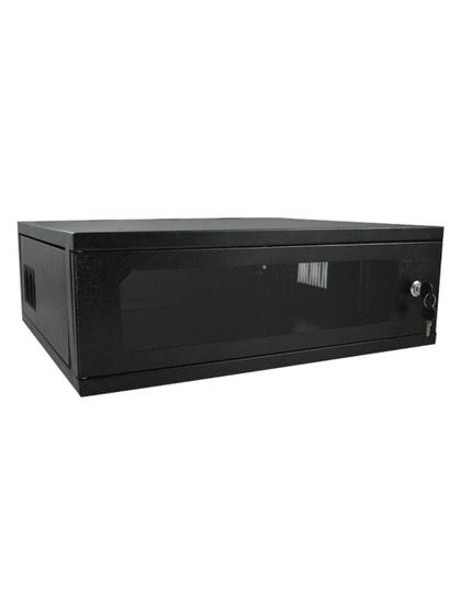 Rack For Min Max Mini Rack Max Eletron 19 03U X 370Mm Preto - Rack Organizador para CFTV ...