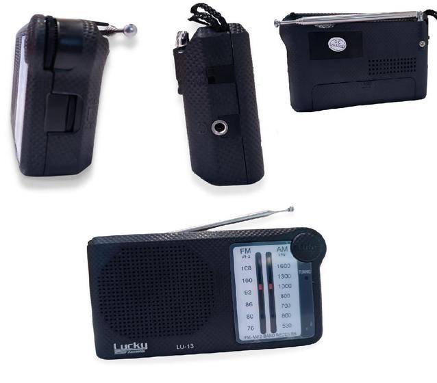 Imagem de Mini Rádio Bolso Portátil Stereo Am Fm mK-13 Entrada de Fone De Ouvido