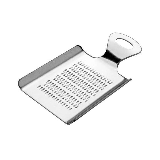 Imagem de Mini Ralador Simples - 8,5x5,5x1 Cm - Aço inox - 1 unidade - Cromus Linha Profissional Allonsy - Rizzo