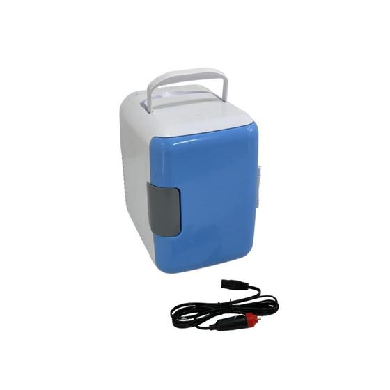Imagem de Mini Refrigerador Geladeira Portátil 12V Termoeletrica Quente Frio Carro Caminhão Barco