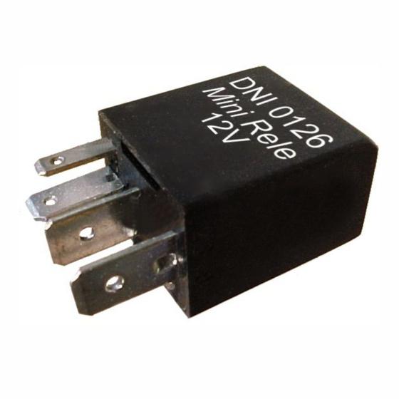 Mini Relé Auxiliar 9620220980 Citroen 5 Terminais - DNI 0126 Menor preço em Mini Relé Auxiliar 9620220980 Citroen 5 Terminais - DNI 0126