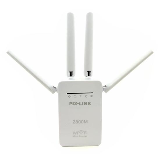 Imagem de Mini Repetidor Roteador Wi-Fi 300Mbps Pix-Link Lv-Wr09