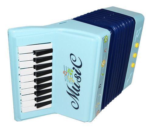 Imagem de Mini sanfona acordeon gaita infantil 10 teclas