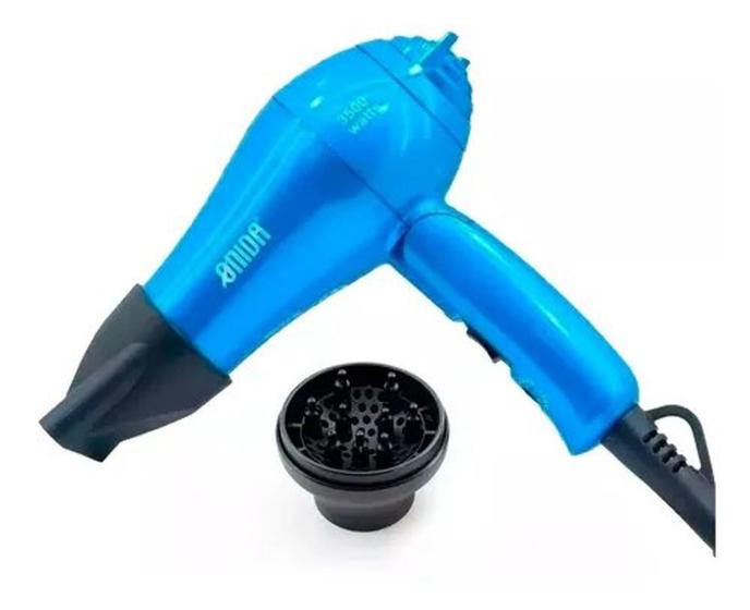 Mini Secador De Cabelo Bivolt Portátil Dobrável Compacto Com Ions 3500w para Viagem - Onida Menor preço em Mini Secador De Cabelo Bivolt Portátil Dobrável Compacto Com Ions 3500w para Viagem - Onida