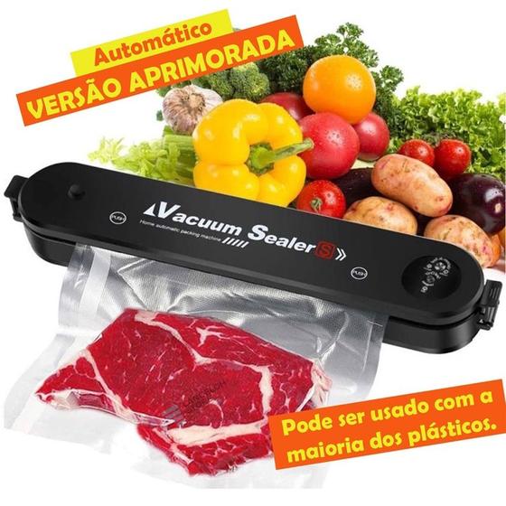 Imagem de Mini Seladora A Vacuo Portatil Para Alimentos Automática