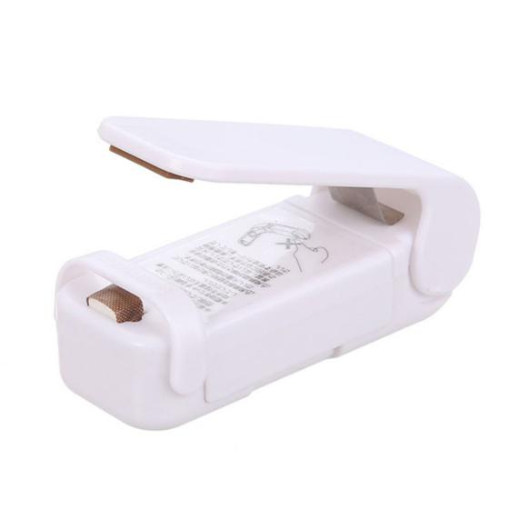 Mini seladora portatil embalagens de plastico lacra fecha pilha pratico Menor preço em Mini seladora portatil embalagens de plastico lacra fecha pilha pratico