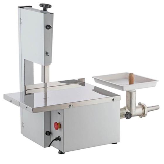 Mini Serra Fita Malta Branca Mesa Inox com Moedor Boca 5 Motor 1/3 Cv Bivolt 3101063 Menor preço em Mini Serra Fita Malta Branca Mesa Inox com Moedor Boca 5 Motor 1/3 Cv Bivolt 3101063
