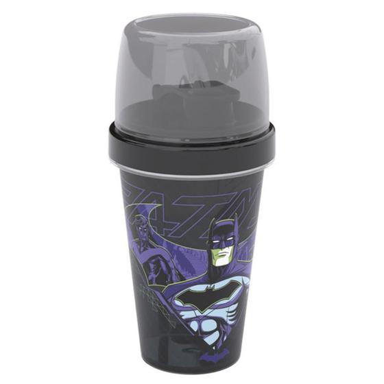 Imagem de Mini shakeira 320ml Batman Plasutil ref.1076