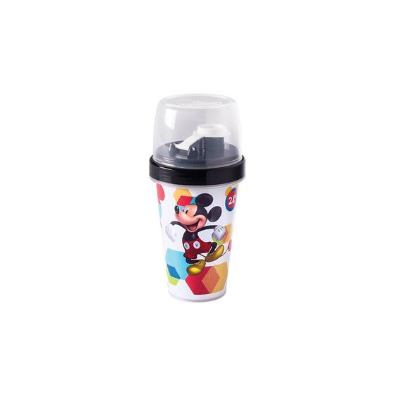 Imagem de Mini Shakeira Copo Infantil Mickey 320 Ml Misturador