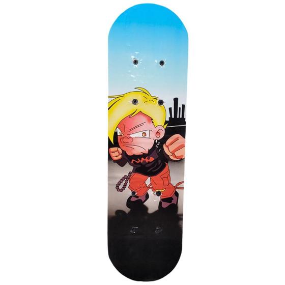 Imagem de Mini Skate Infantil Estampado Radical Até 30 Kg