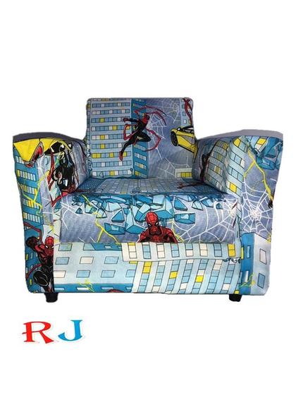 Imagem de Mini Sofa Infantil Sofazinho para Crianças Menino e Menina Várias Estampas Resistente