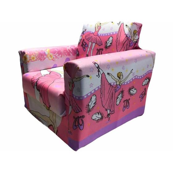 Mini Sofa Infantil Sofazinho para Crianças Menino e Menina Várias Estampas Resistente RJ