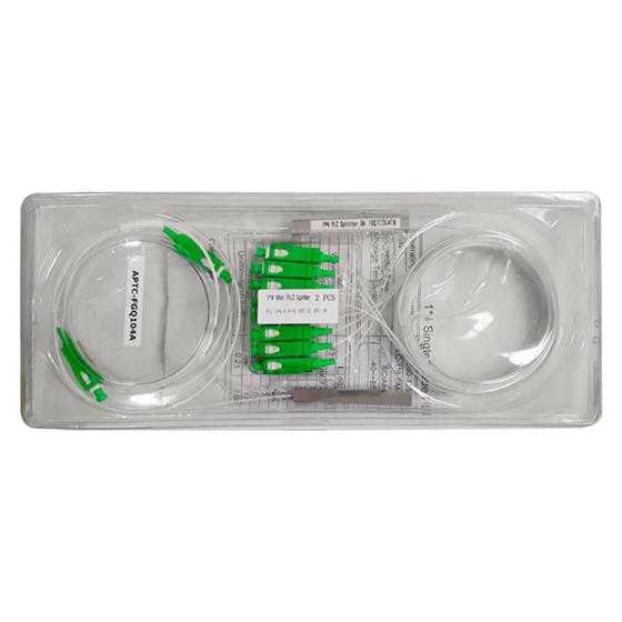 Imagem de Mini Splitter Óptico Plc-Sc Apc 1X8 Nklt-Nmpl108110110441 2U